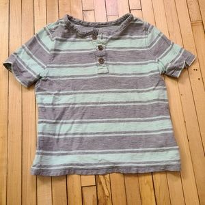 🔴5 /$10 Old navy striped Henley t-shirt